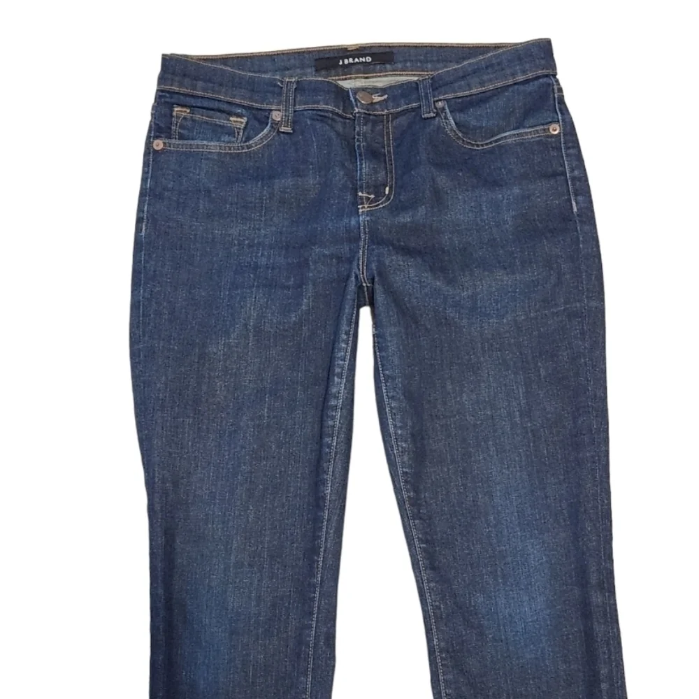 J Brand Women's Dark Wash Skinny Leg Denim Blue Jeans, size 30 / 10